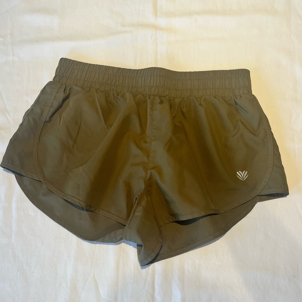 Forever 21 army green athletic shorts. Great condition.